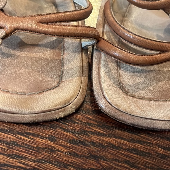 Prada Wedges w Leather Leaf Applique Size 40 - Picture 7 of 11